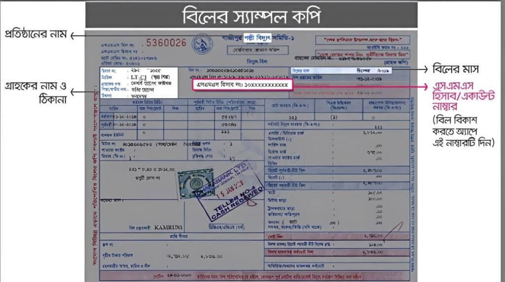 পল্লী বিদ্যুৎ বিল চেক করার নিয়ম